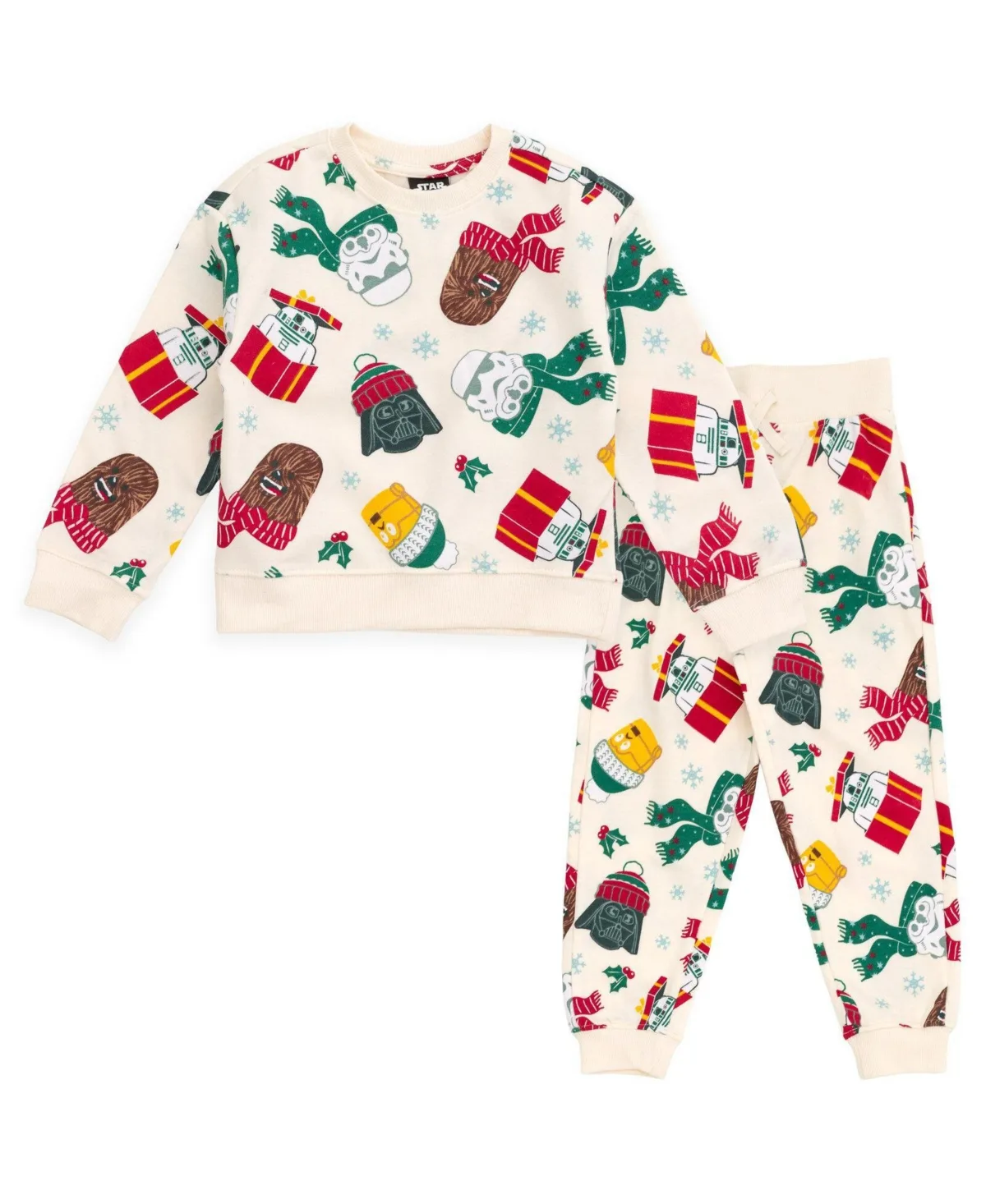 Holiday Fleece Sweatshirt and Joggers Set by Star Wars