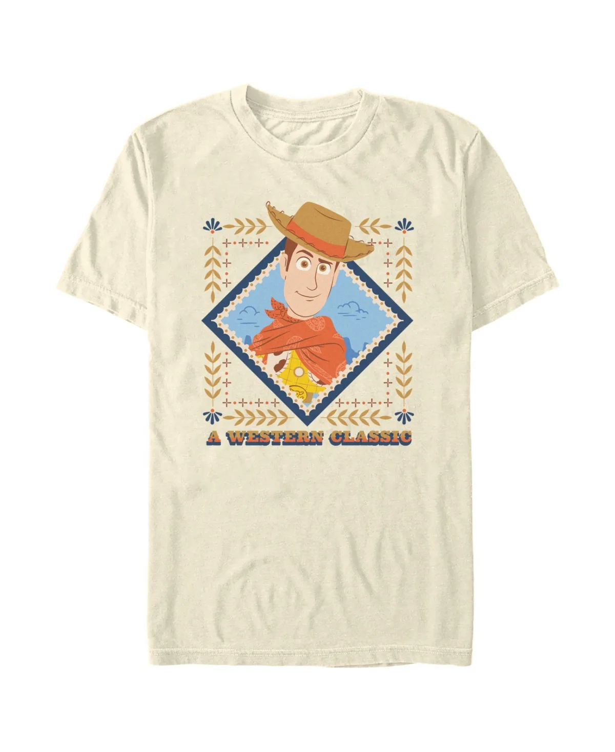 Disney Pixar Toy Story Woody Western Sheriff Graphic T-Shirt by Fifth Sun