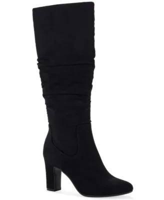 Mollyann Slouch Almond Toe Tall Boots
