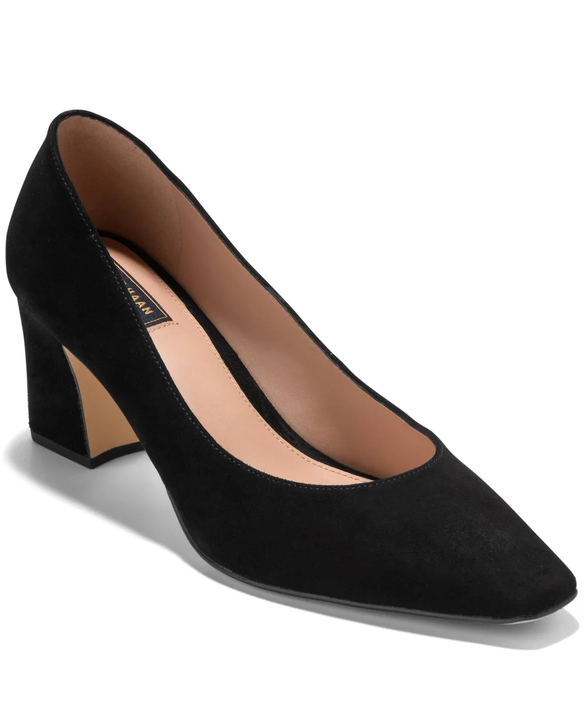 Blanche Slip-On Pumps - Black Suede by COLE HAAN