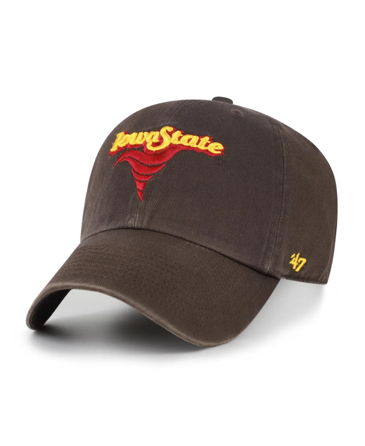 Iowa State Cyclones Vault Clean Up Low-Crown Adjustable Baseball Cap by 47 Brand