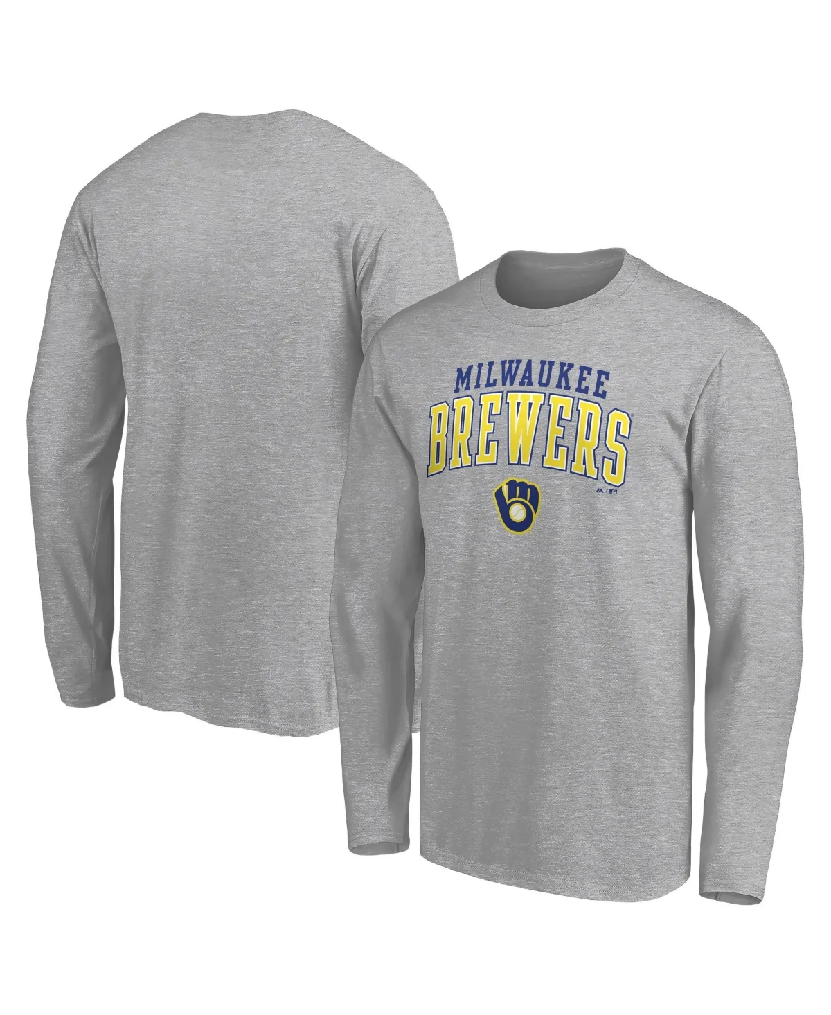 Milwaukee Brewers Iconic Long-Sleeve T-Shirt by Fanatics