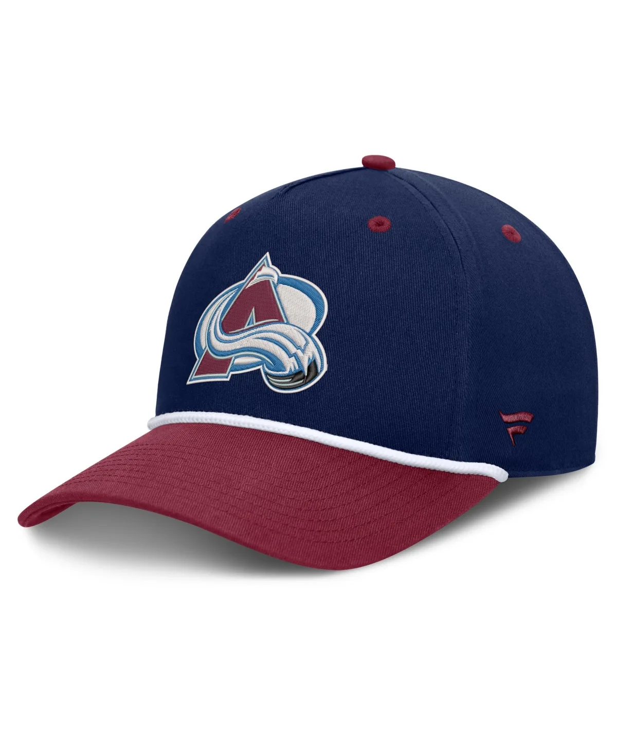 Colorado Avalanche A-Frame Two-Tone Adjustable Baseball Cap