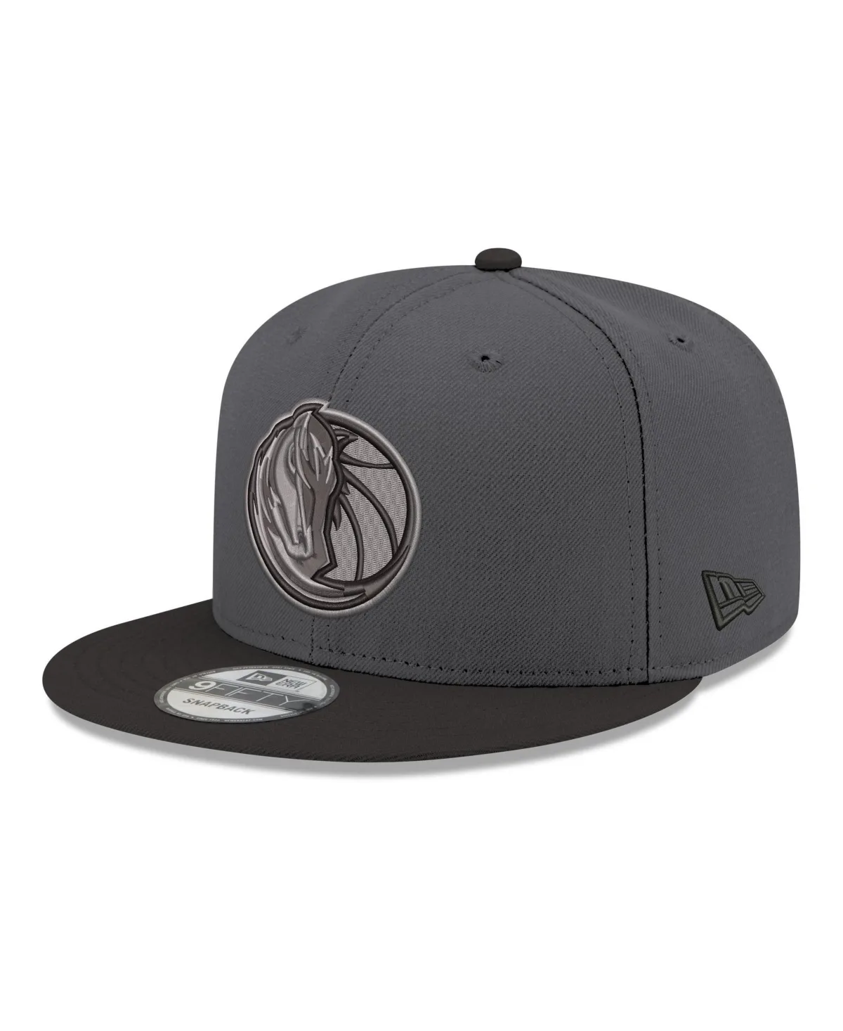 Dallas Mavericks Logo 2-Tone Snapback 9FIFTY Hat by New Era