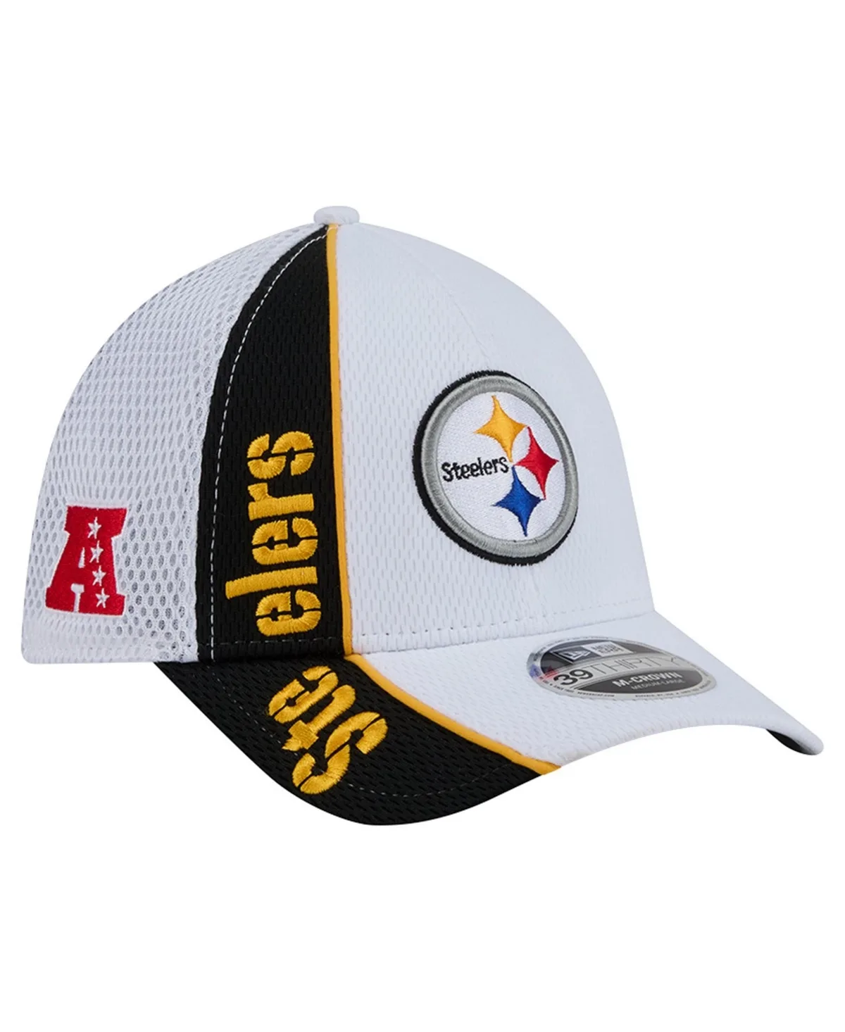 Pittsburgh Steelers Dash Stretch-Fit Mesh Baseball Cap by New Era
