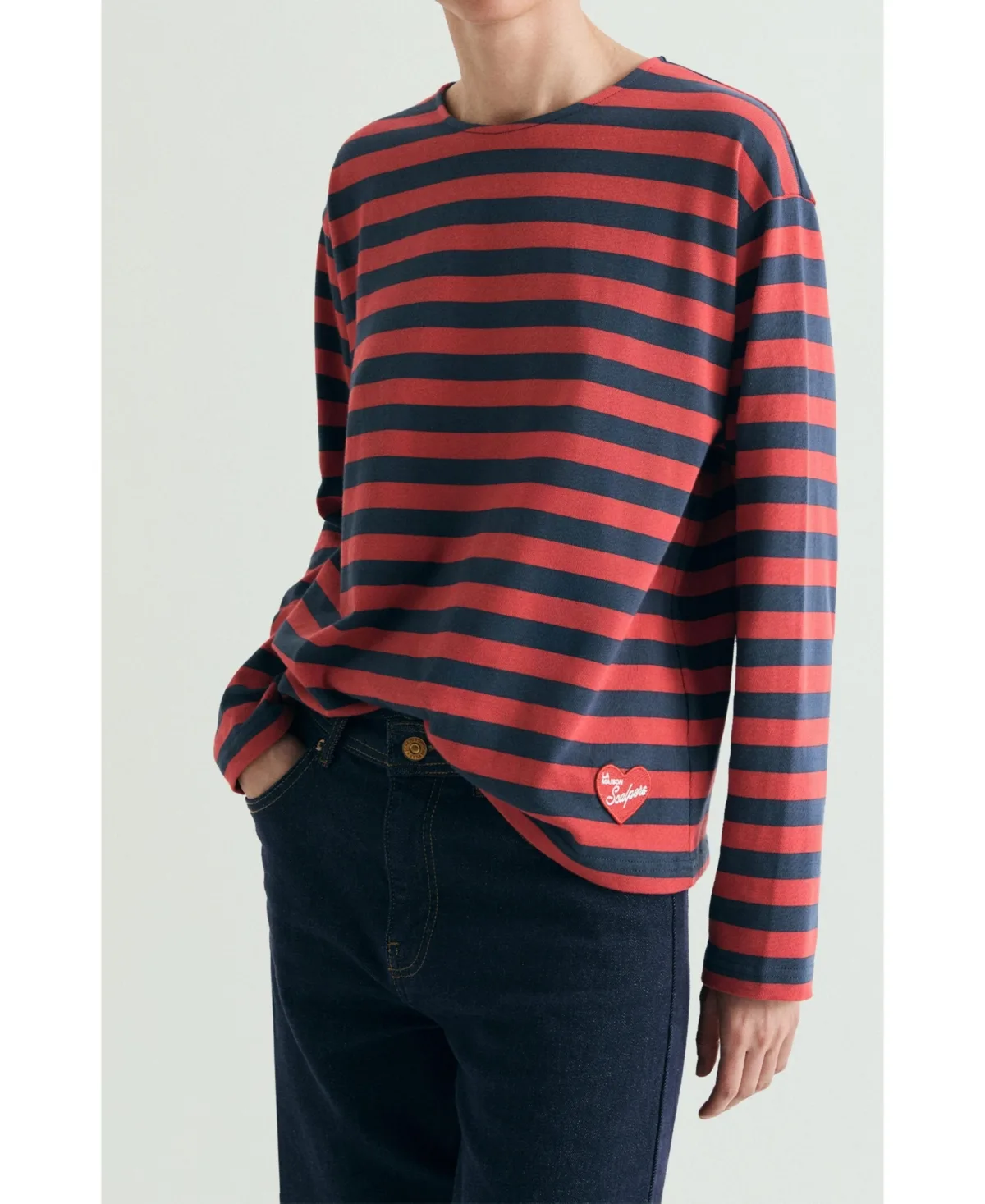 Striped T-Shirt Patch by Scalpers