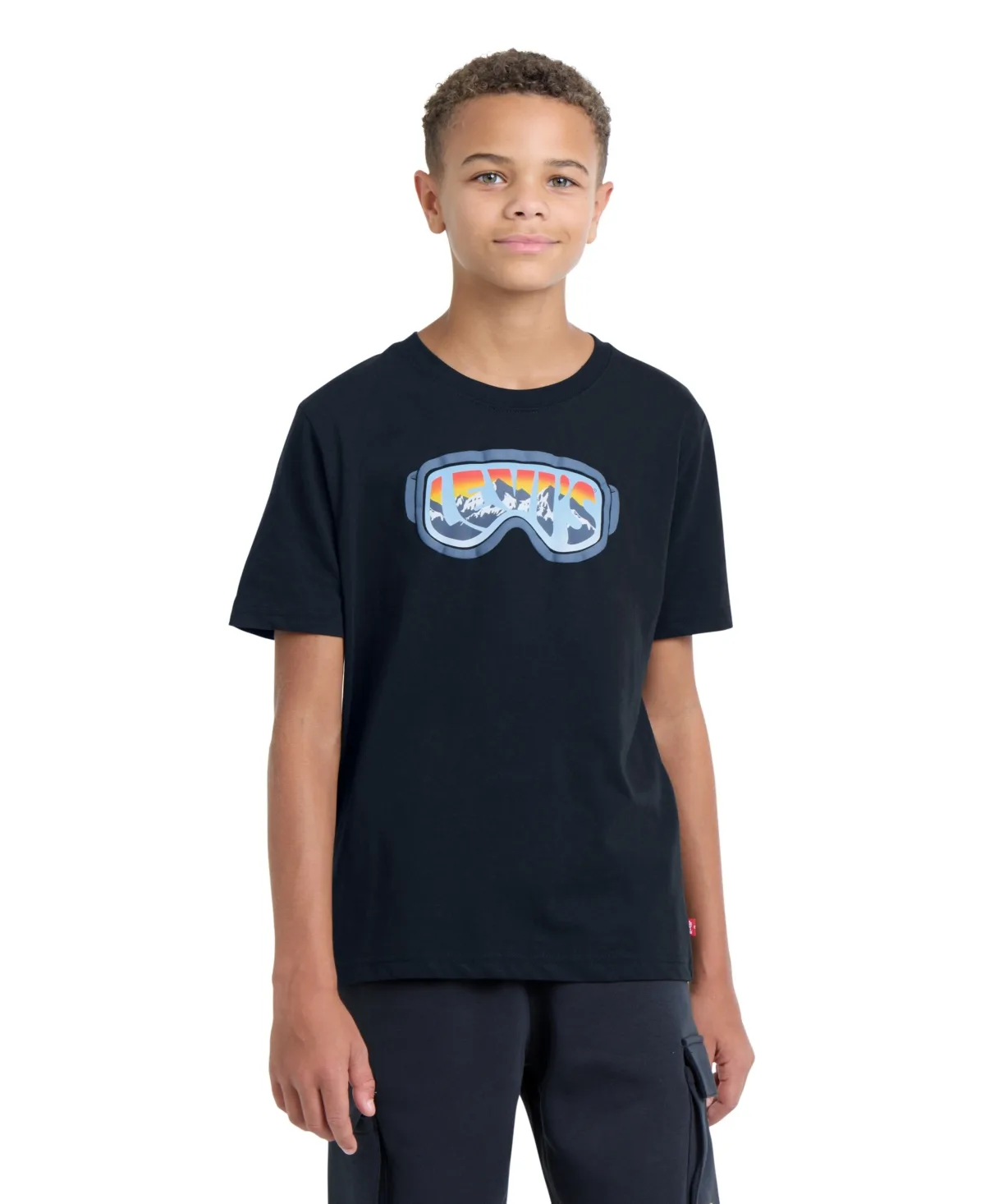 Goggle View Graphic Logo T-Shirt by Levi's