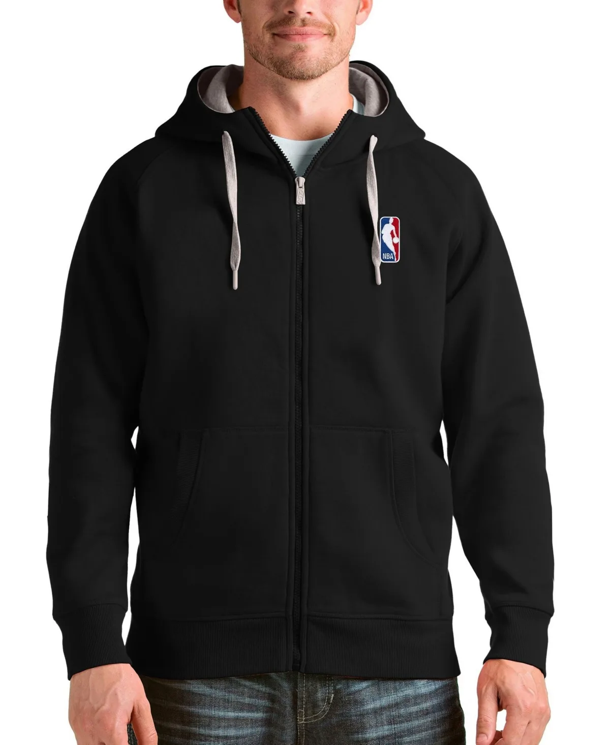 Victory Full-Zip Hooded Fleece Jacket by Antigua