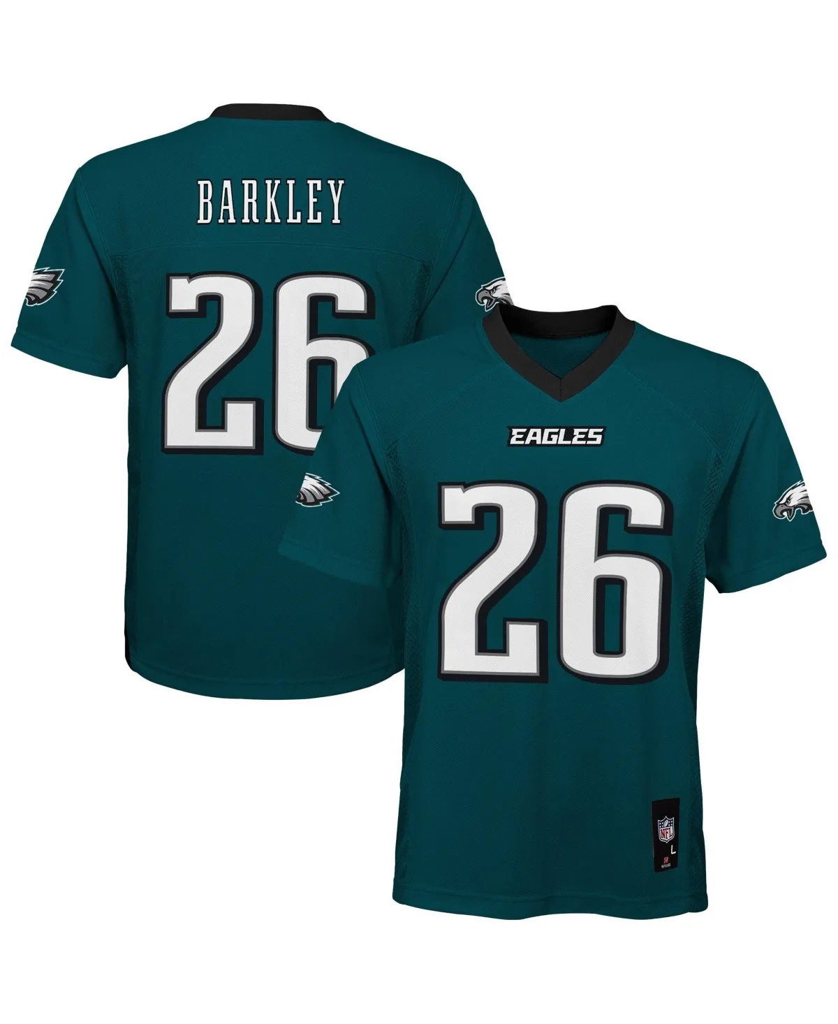 Saquon Barkley Philadelphia Eagles Replica Jersey by Outerstuff