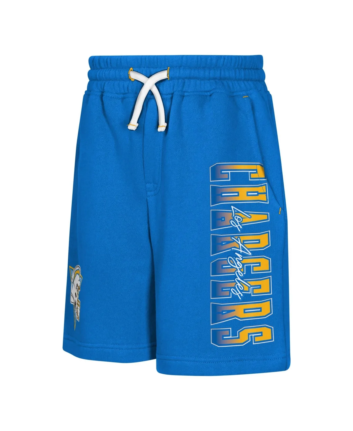 Los Angeles Chargers Audible Fleece Shorts by Outerstuff