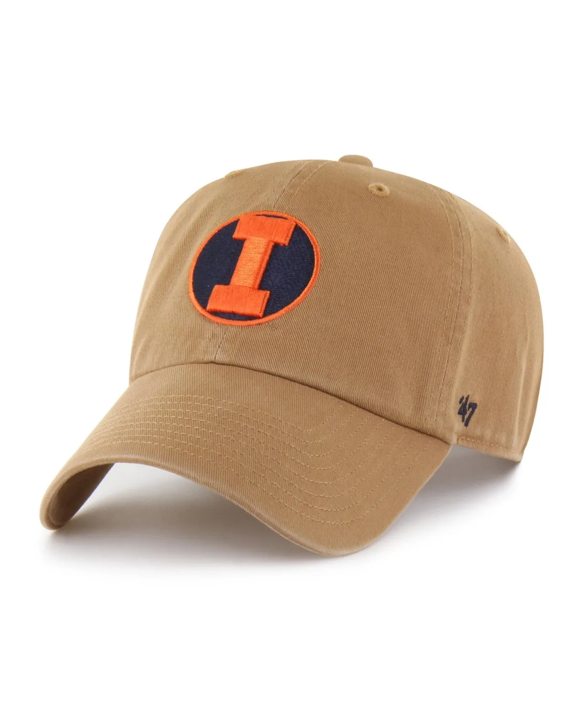 Illinois Fighting Illini Clean Up Adjustable Hat by 47 Brand