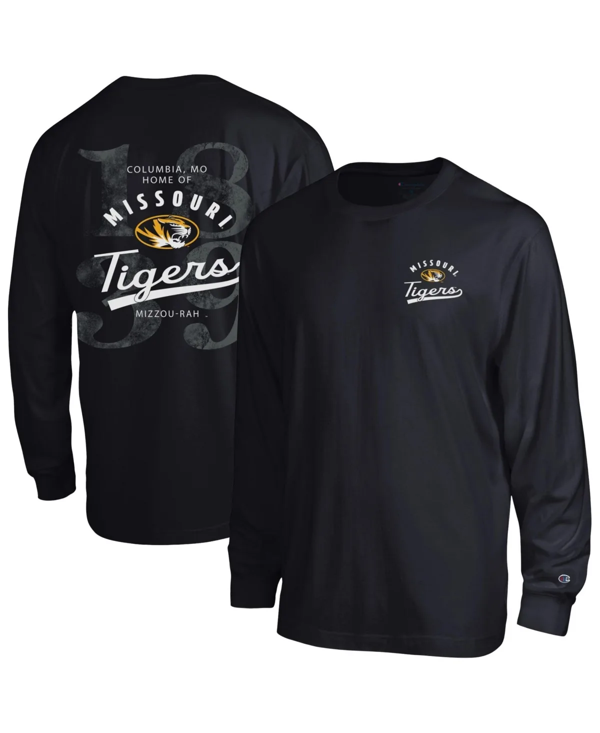 Missouri Tigers Laminated All-Star Long-Sleeves T-Shirt by Champion
