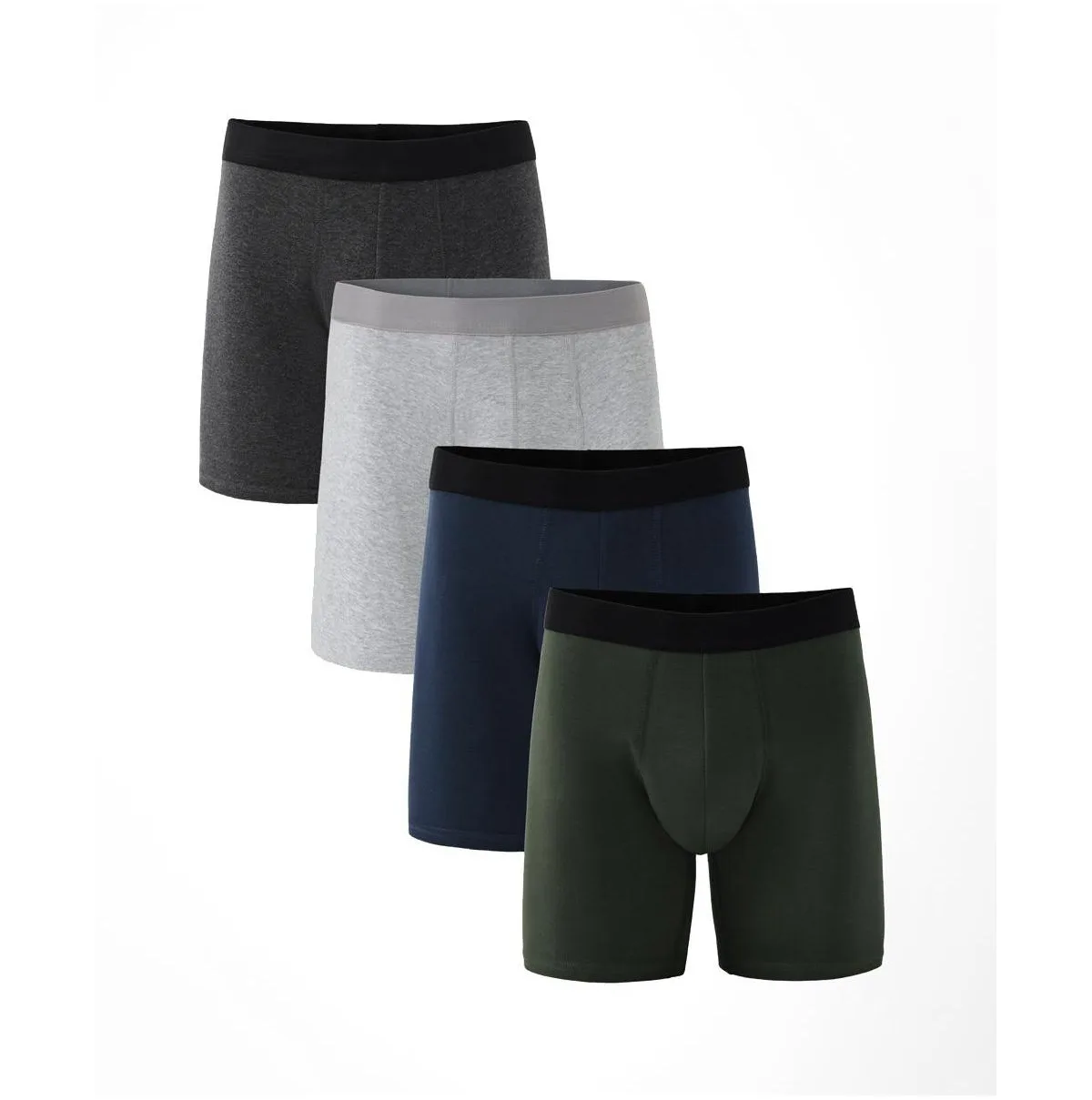 Extended Boxer Brief 4-Pack Made with Organic Cotton by Pact