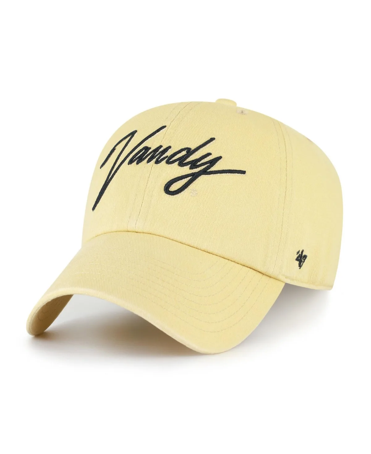 Vanderbilt Commodores Clean Up Adjustable Low-Crown Baseball Cap by 47 Brand