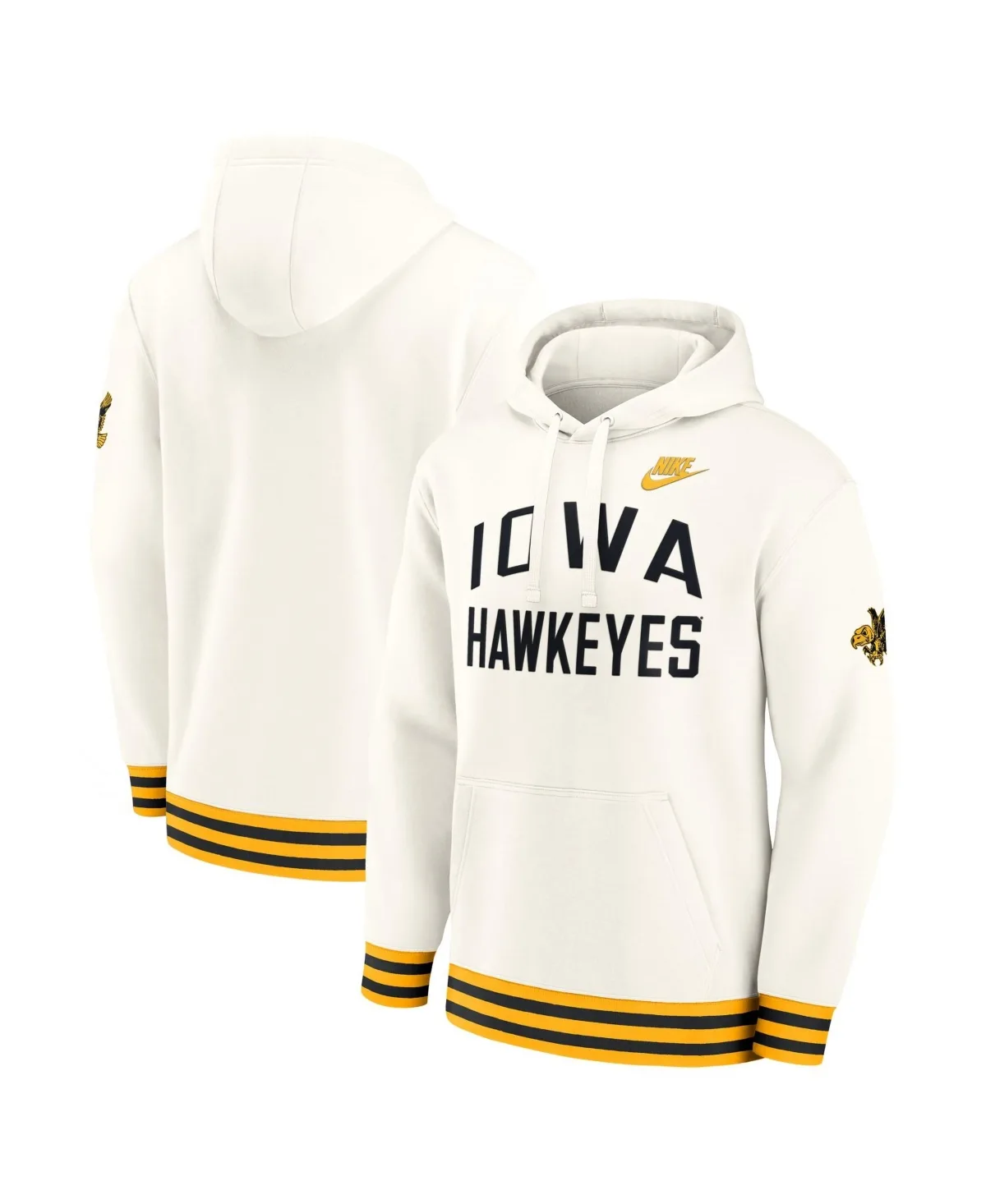 Iowa Hawkeyes Legacy Retro Loose-Fit Pullover Hoodie by Nike