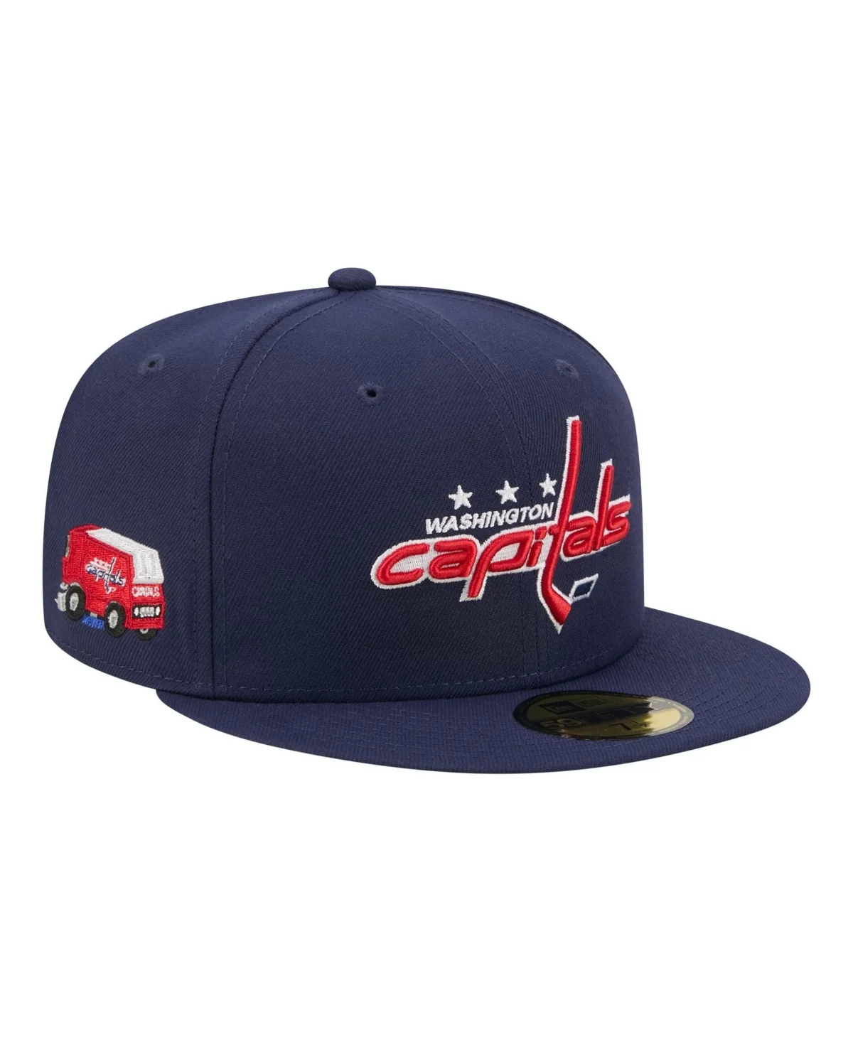 Washington Capitals Zamboni 59FIFTY Fitted Flat Bill Baseball Cap by New Era