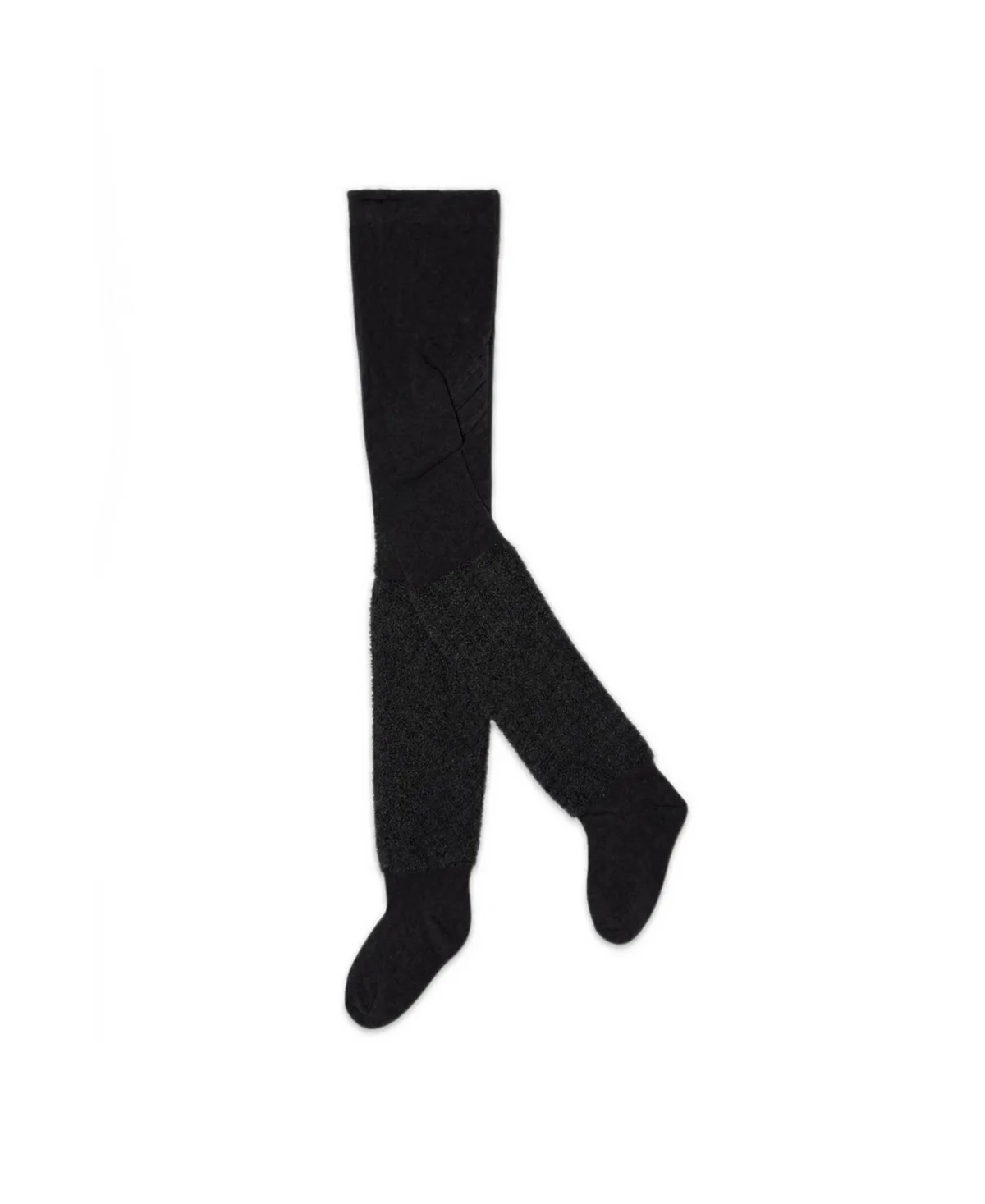 Knit Textured Fur Tights by Deux Par Deux