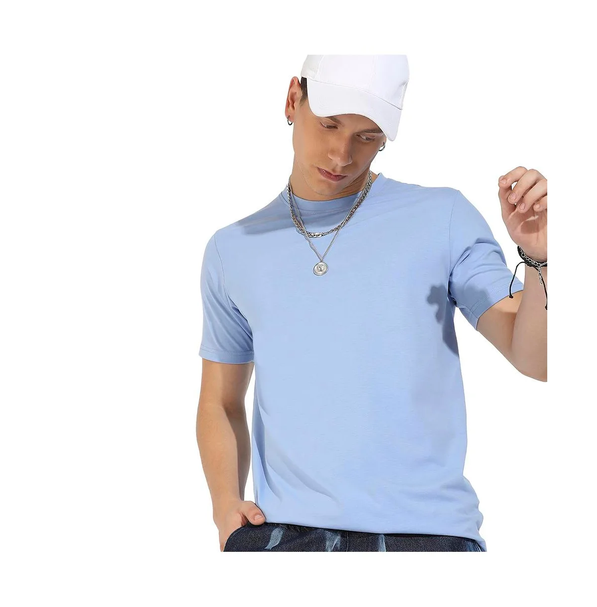Basic Regular Fit T-Shirt by Campus Sutra