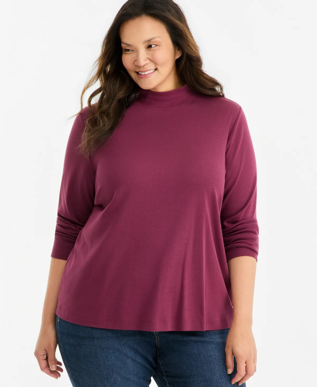 Mock-Neck Top