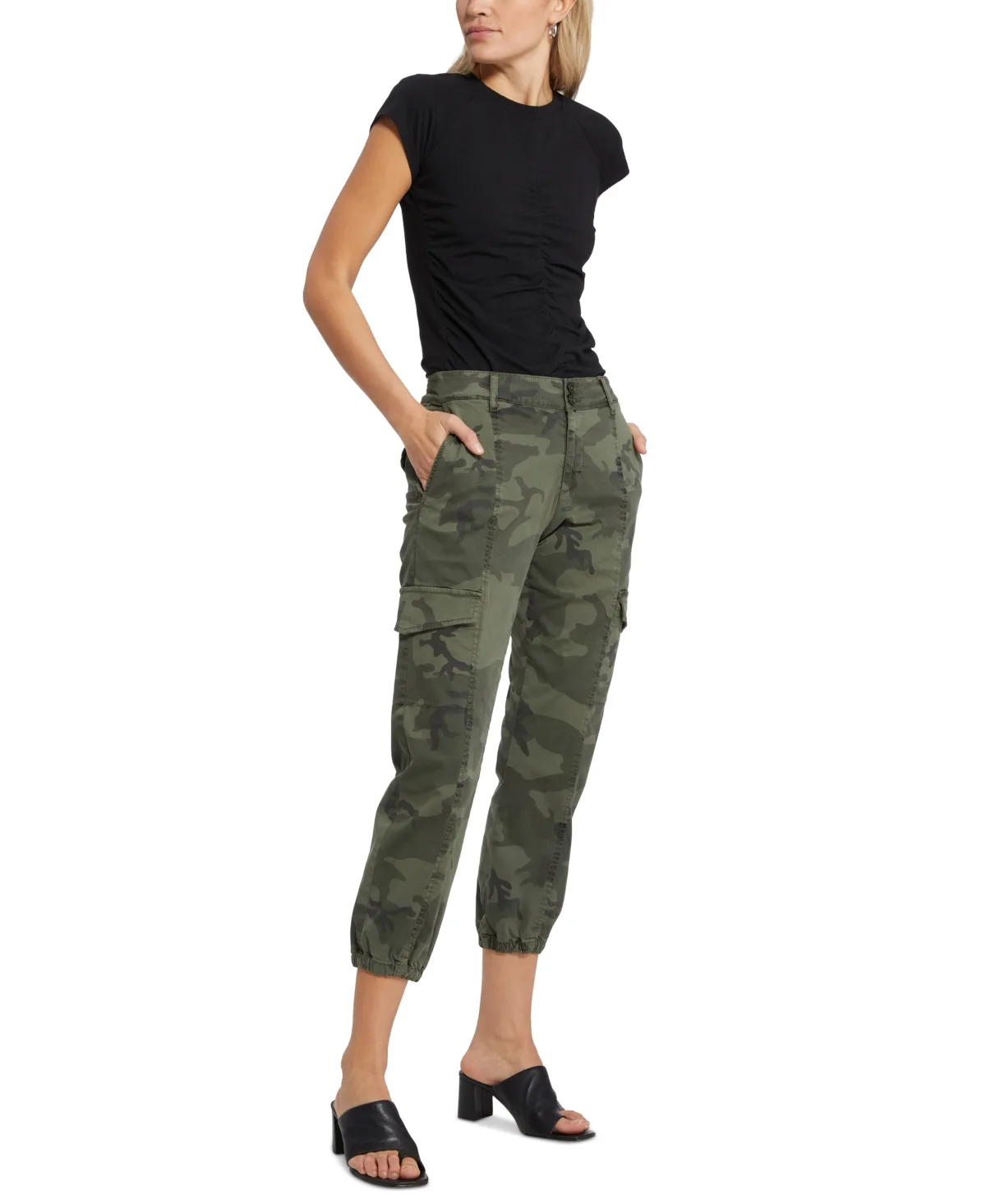 Rebel Camo-Print Pants by Sanctuary