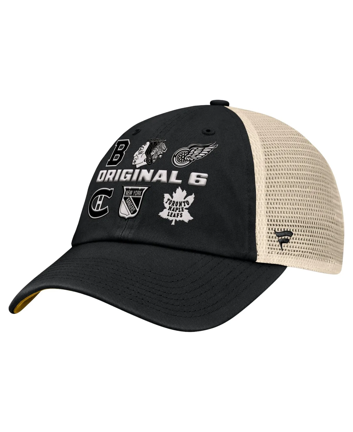 Original Six Adjustable Trucker Hat by Fanatics