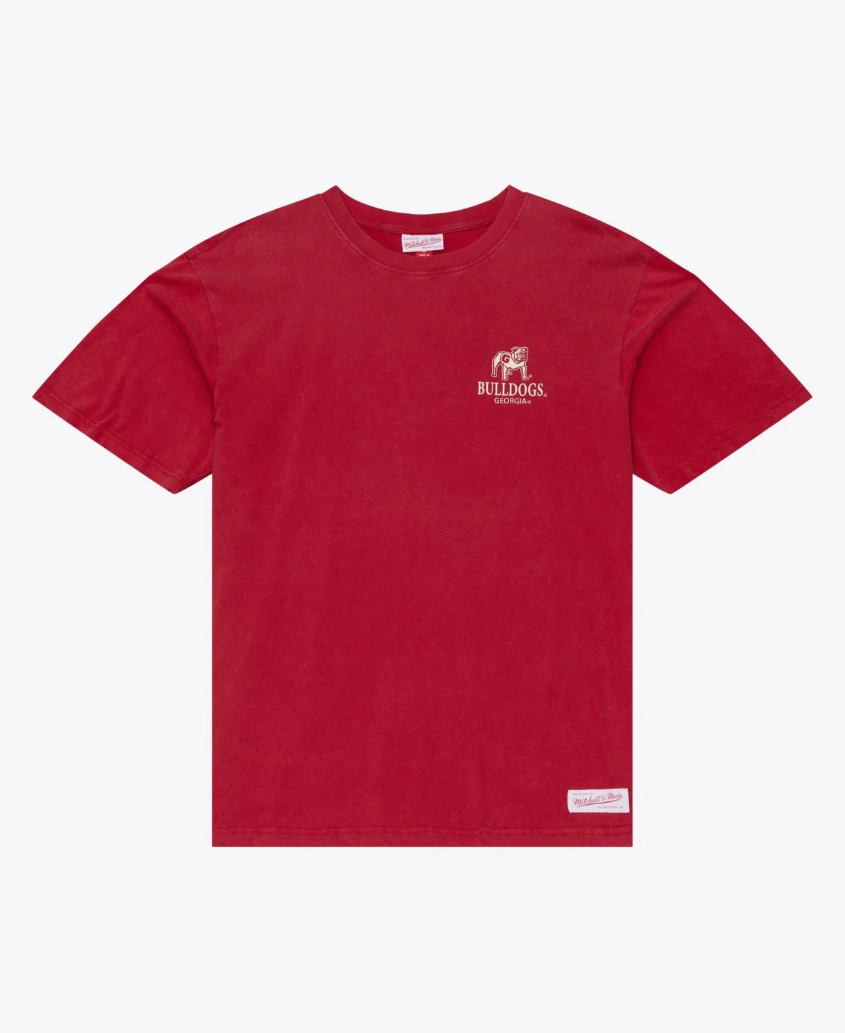Georgia Bulldogs Core Icon Regular-Fit T-Shirt by Mitchell & Ness