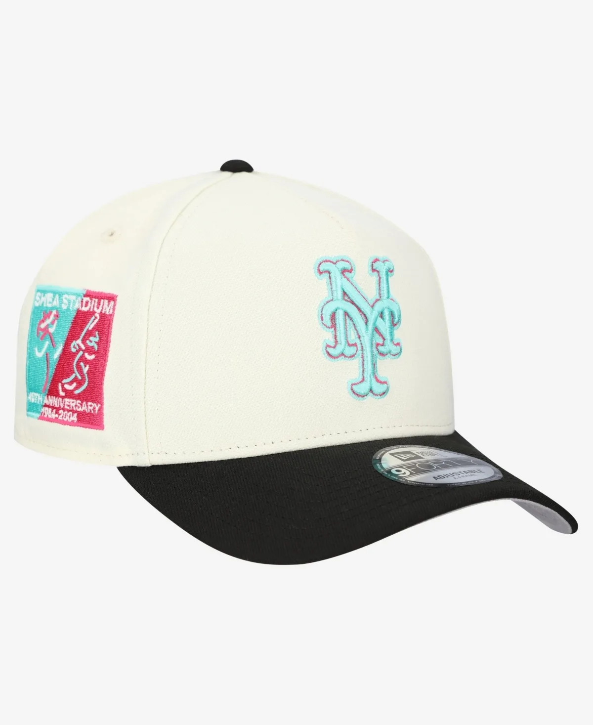 New York Mets High Crown Stadium Chrome Baseball Cap by New Era