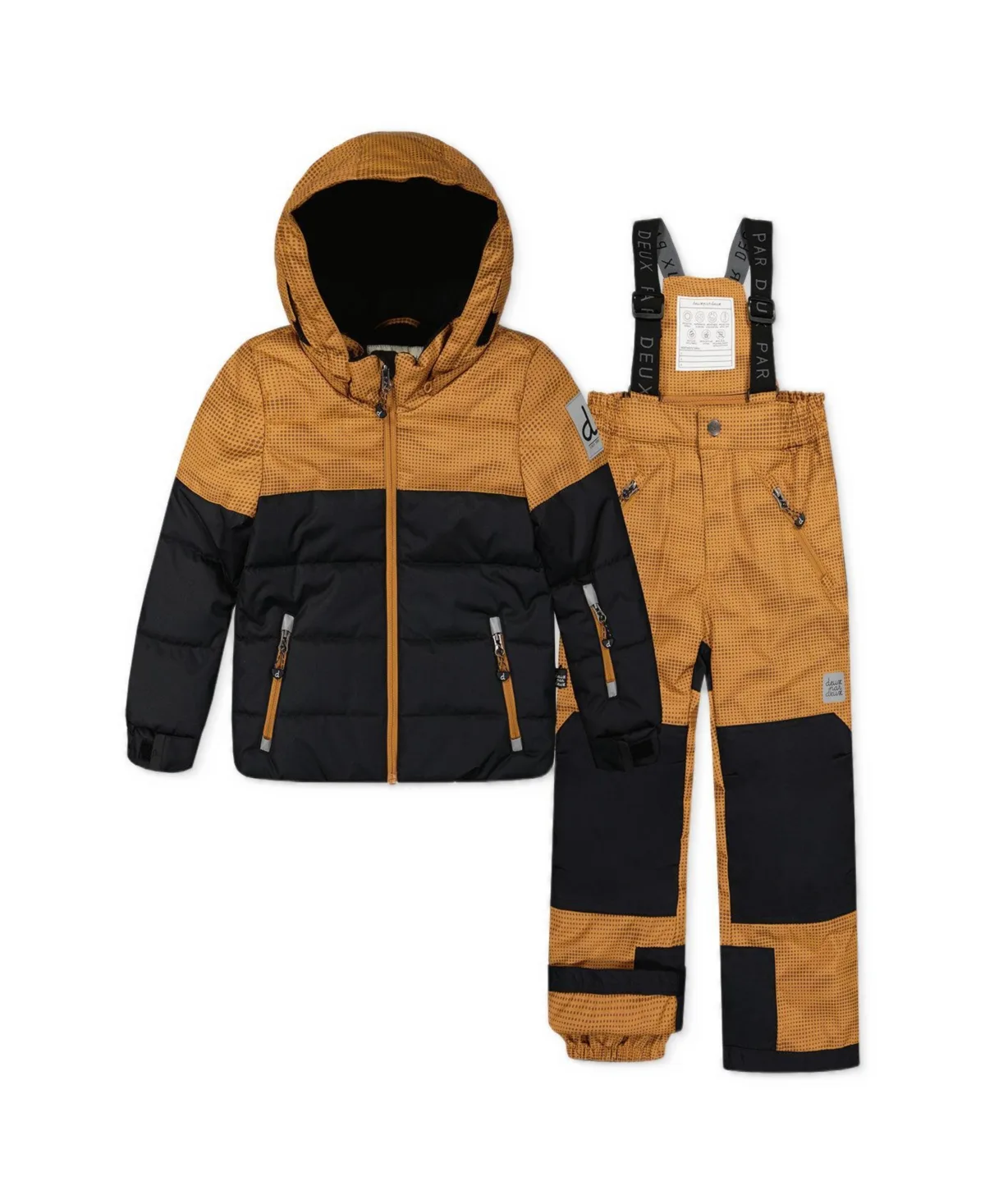 Play Hooded Long-Sleeve Jacket and Snow Pants, 2-Piece Set by Deux Par Deux