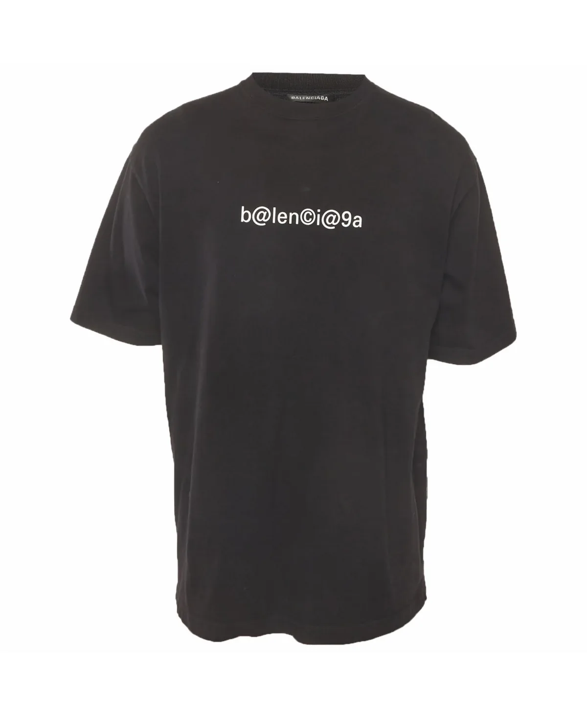 Pre-Owned Logo Print Jersey T-Shirt by Balenciaga