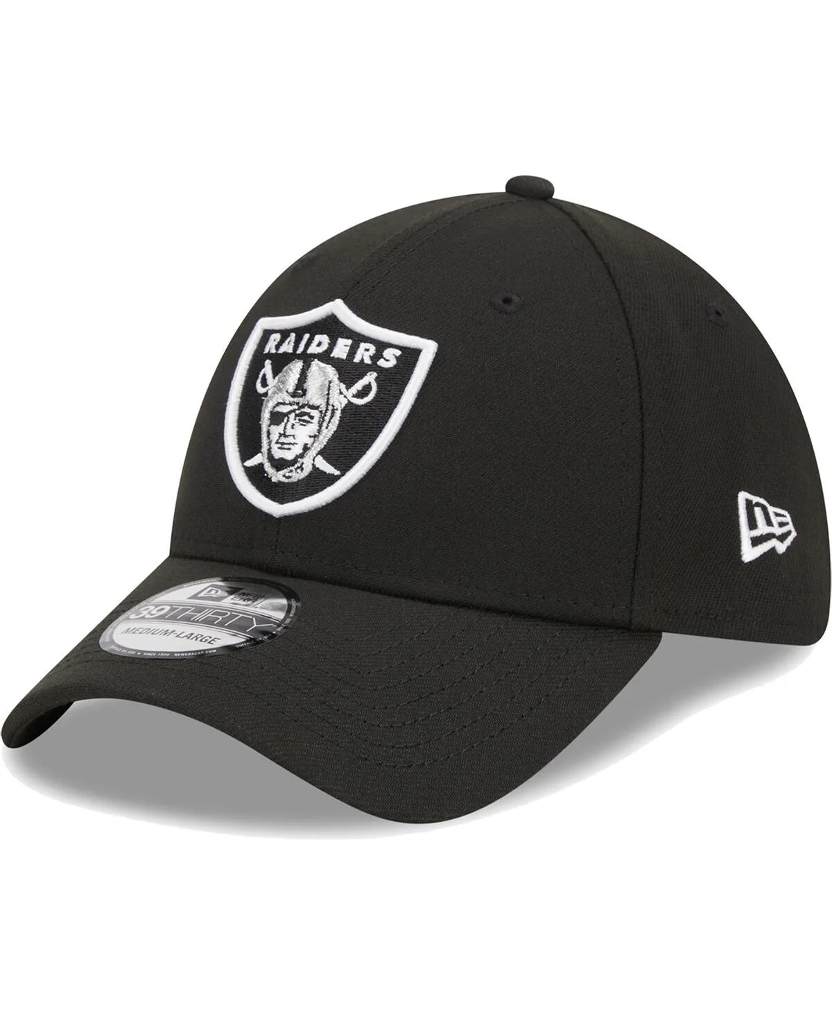 Las Vegas Raiders Main 39THIRTY Flex Hat by New Era