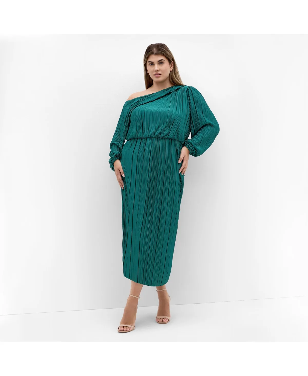 Jay Off Shoulder Dress by City Chic