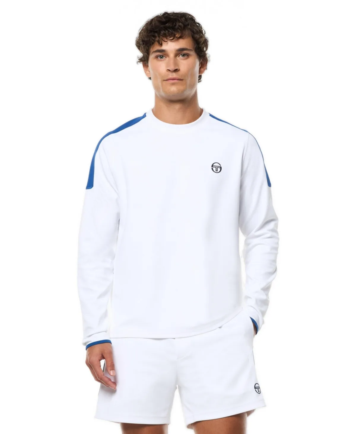 Magro Performance Crewneck Regular-Fit Sweatshirt by Sergio Tacchini