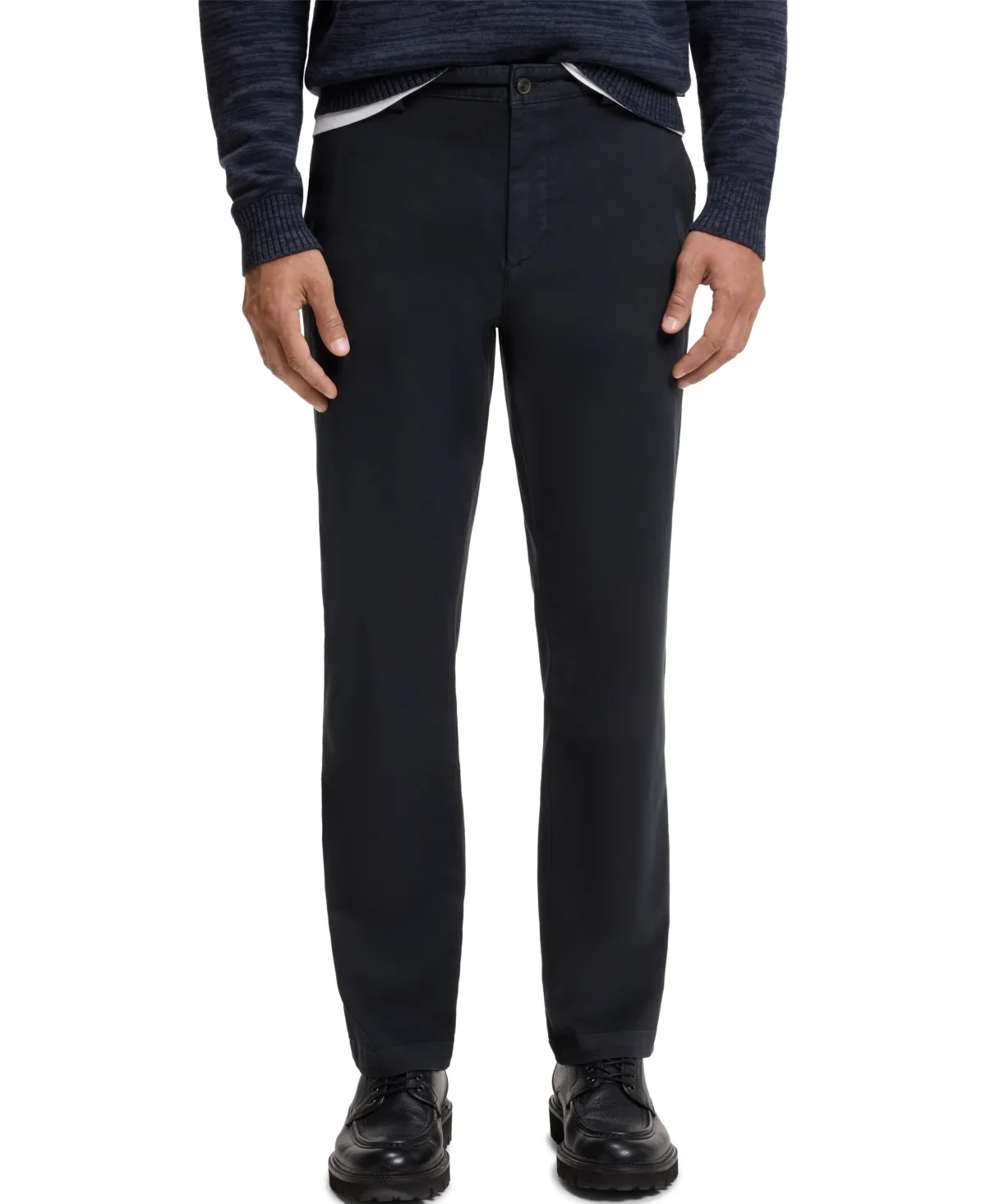 Slim Stretch Straight-Leg Chinos by Hugo Boss