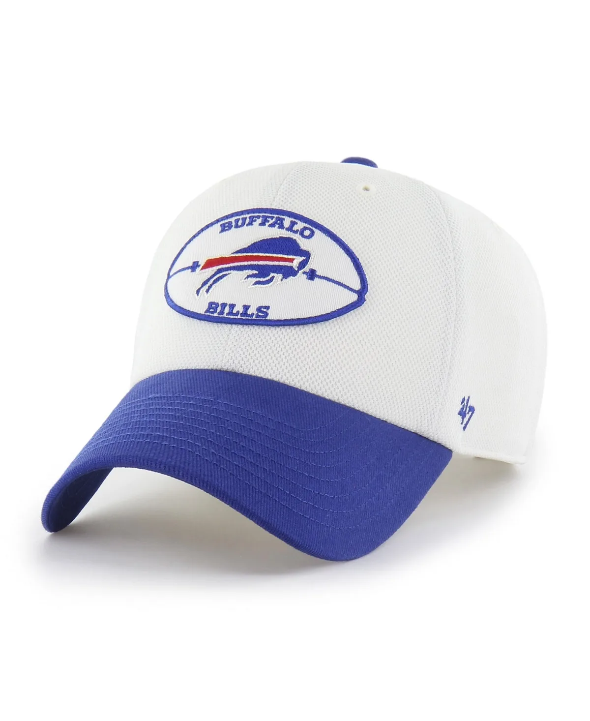 Buffalo Bills Adjustable Pique Low-Crown Clean Up Hat by 47 Brand