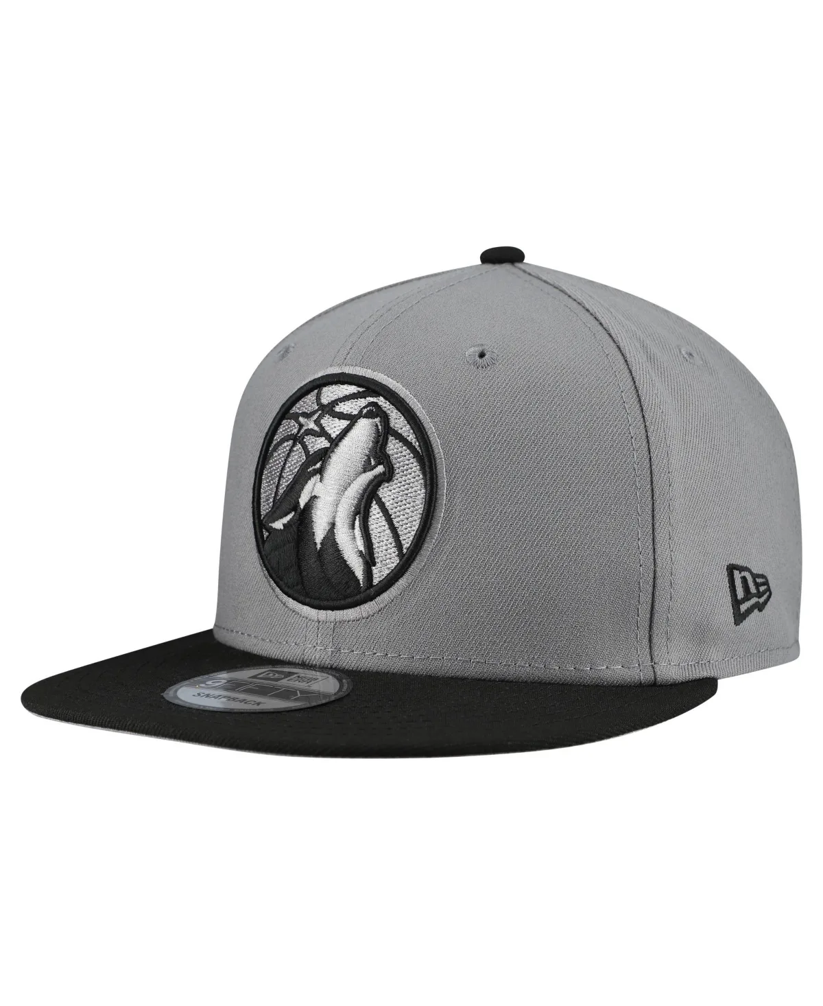 Minnesota Timberwolves Structured 9FIFTY Core Logo Storm Snapback Hat by New Era