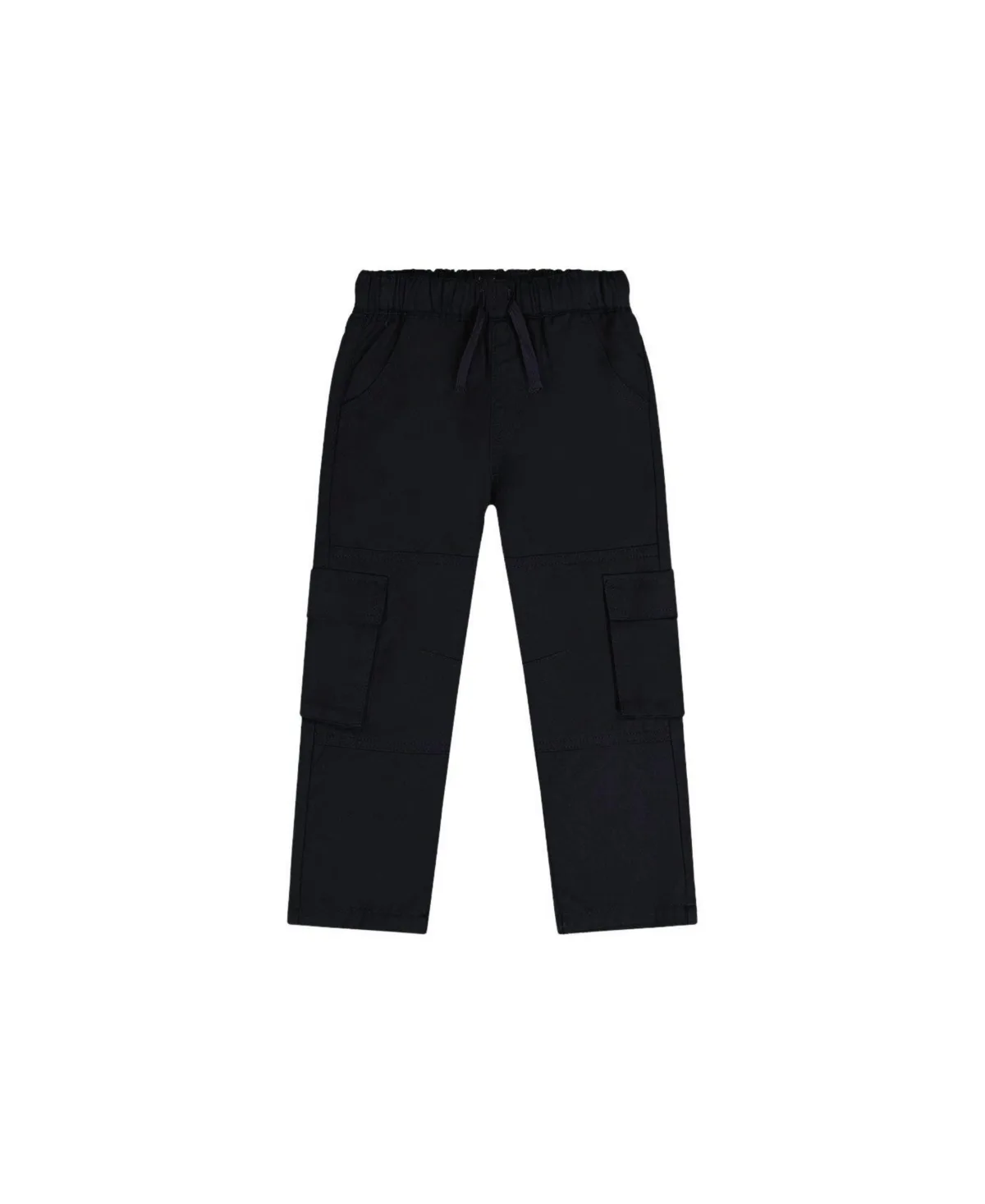 Twill Pants with Cargo Pockets by Deux Par Deux
