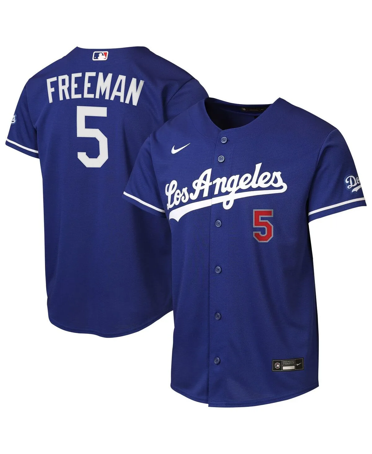 Freddie Freeman Los Angeles Dodgers Alternate Stadium Jersey by Nike