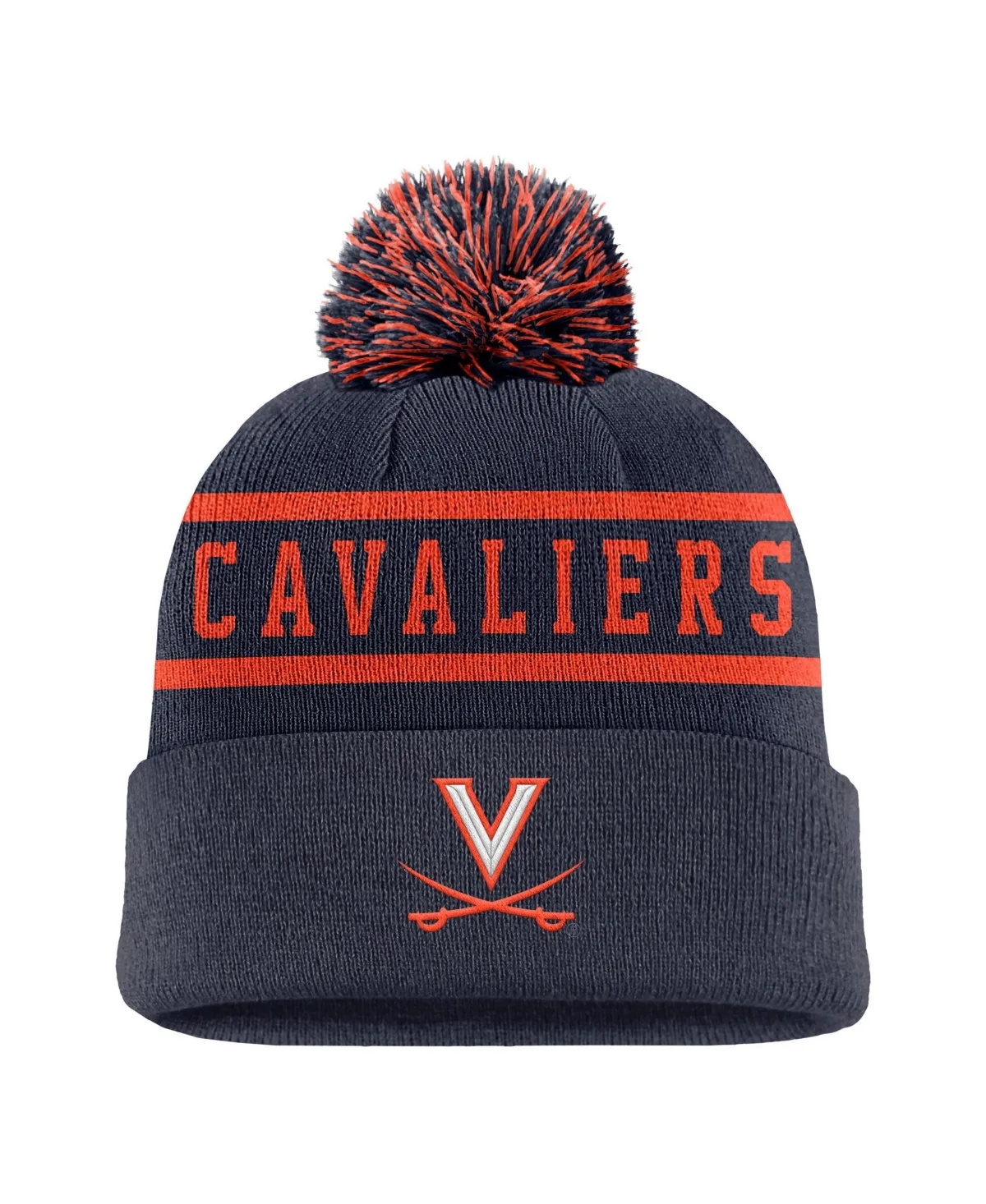 Virginia Cavaliers Pom-Top Cuffed Knit Beanie by Nike