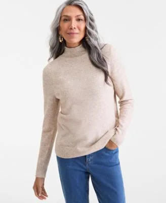 Luxsoft Mock Neck Sweater