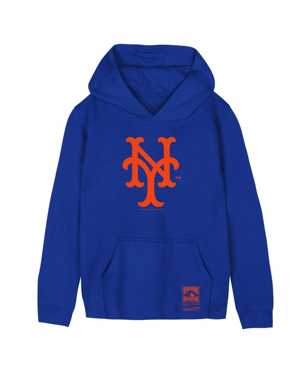 Retro Logo Fleece-Lined Hoodie by Mitchell & Ness