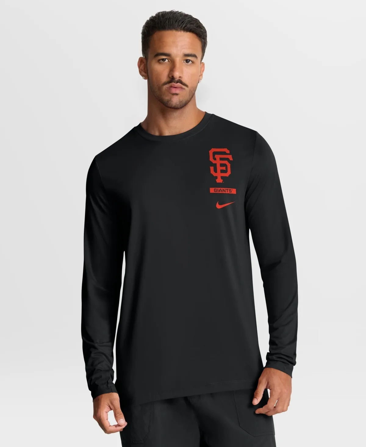 San Francisco Giants 2-Hit Legend Dri-Fit Long-Sleeve T-Shirt by Nike
