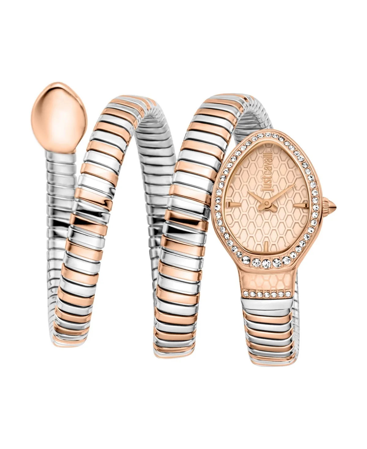 Carezza Quartz Stainless Steel Bracelet Watch by Just Cavalli