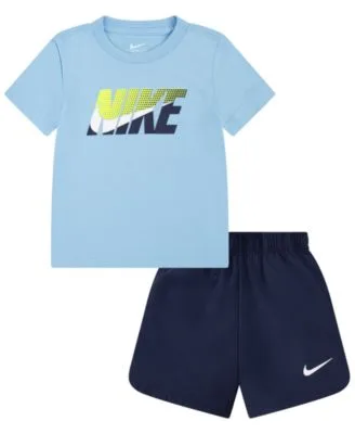 Crewneck T-Shirt Woven Shorts 2 Piece Set by Nike
