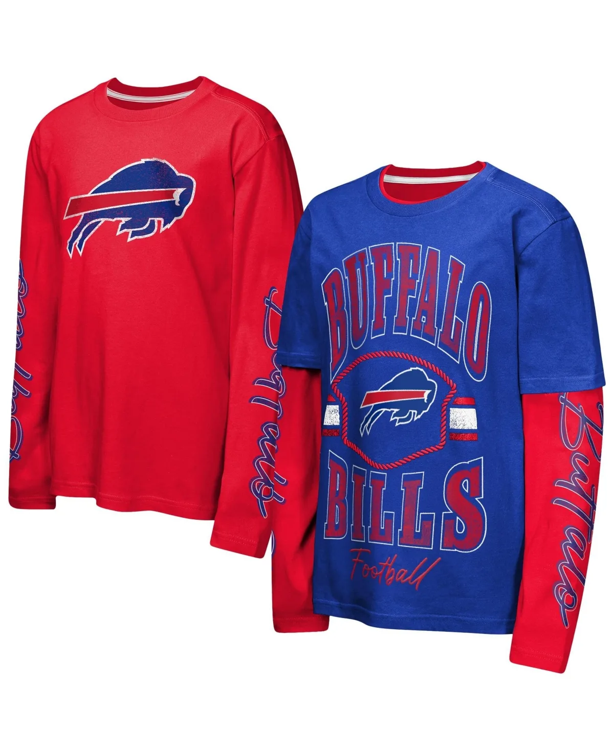 Buffalo Bills Motion Combo Graphic T-Shirt, 2-Piece Set by Outerstuff