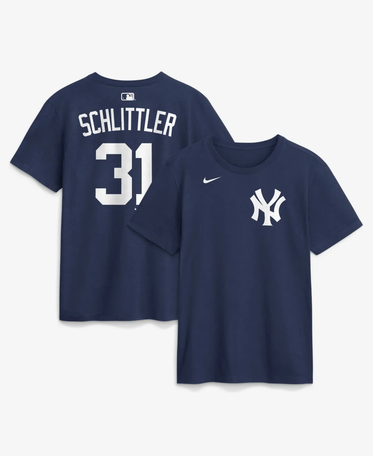 New York Yankees Cam Skattebo Name & Number Crewneck T-Shirt by Nike