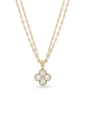 Fine Silver Plated 18k Gold Plated Necklace Collection by Macy's