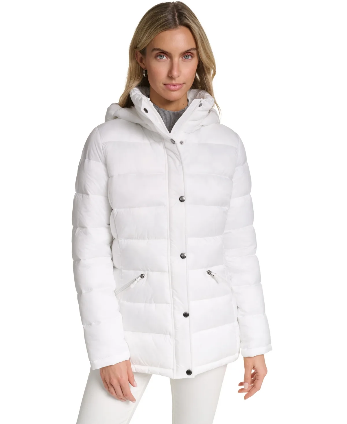 Packable Hooded Puffer Coat