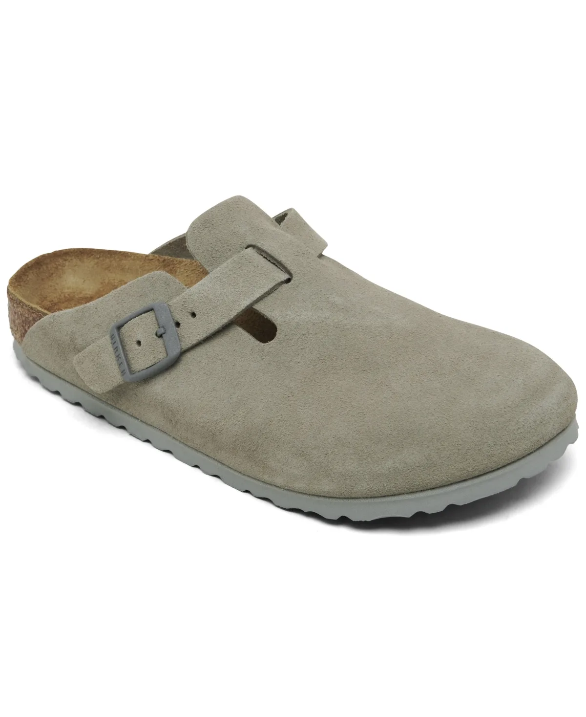 Boston Suede Leather Clogs by Birkenstock