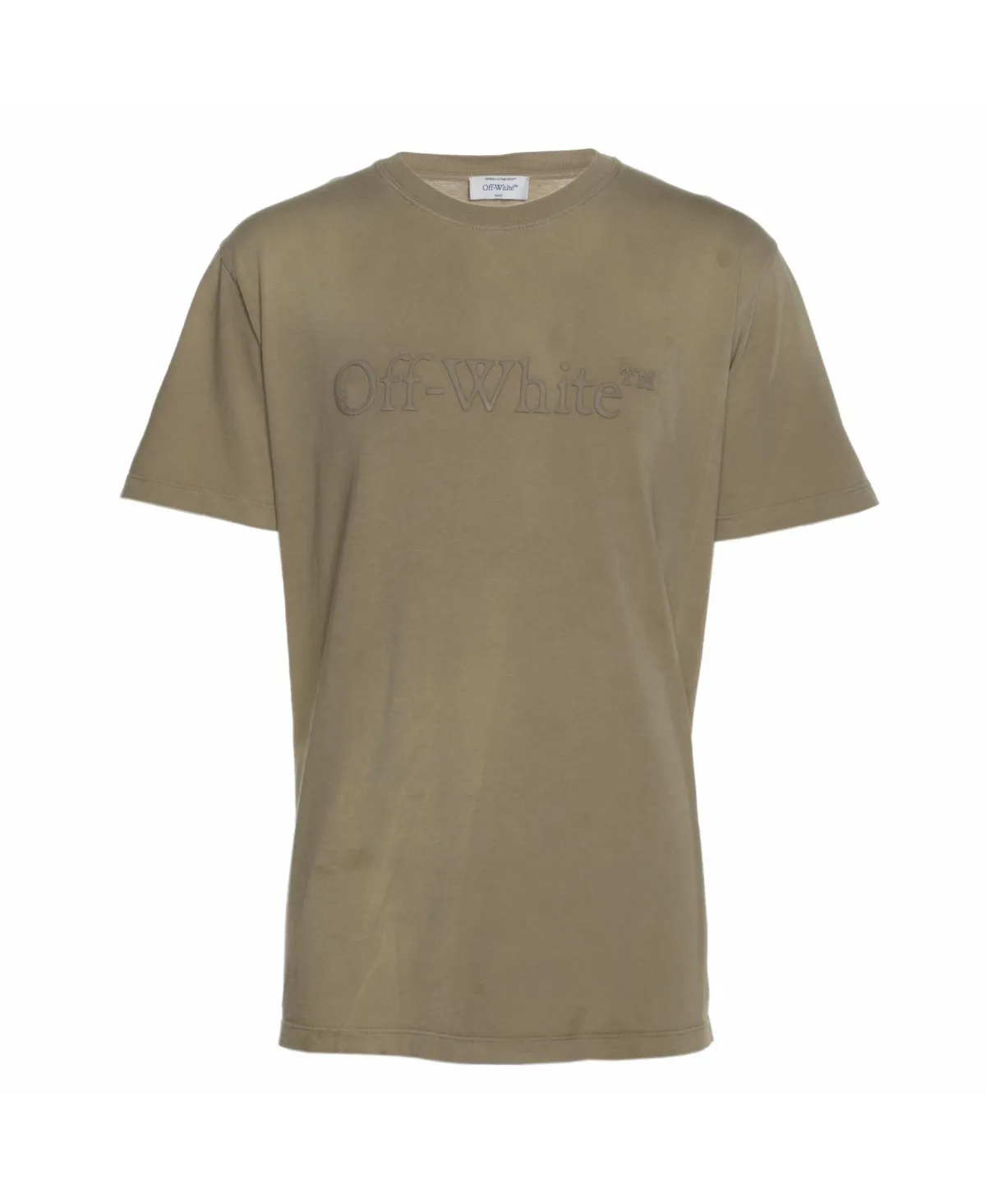 Pre-Owned Tonal Logo Jersey T-Shirt by Off-White
