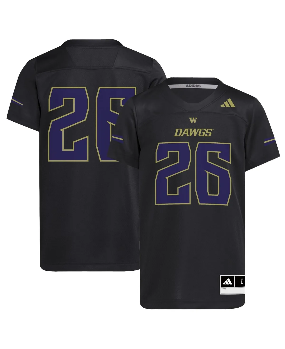 Dawgs Strategy Replica Loose-Fit Football Jersey by adidas